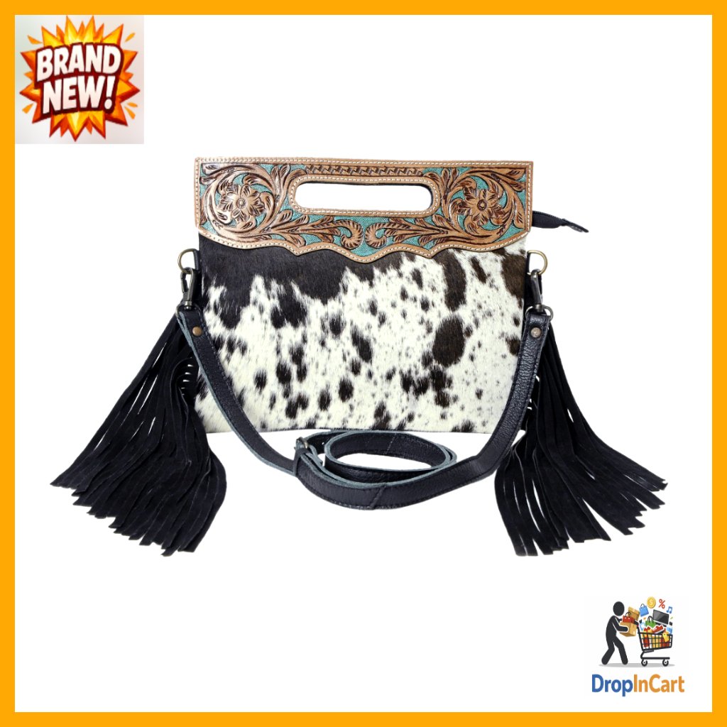 Vegan Leather Crossbody Sling Bag Adjustable Strap Minimal Chic Handbag